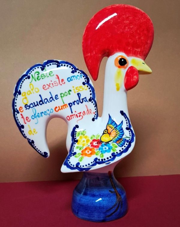 Galo de Barcelos Lenço dos namorados cerâmica 2
