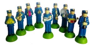 Banda de músicos - 9 peças