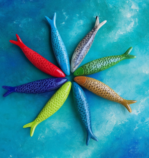 Sardinhas vidradas