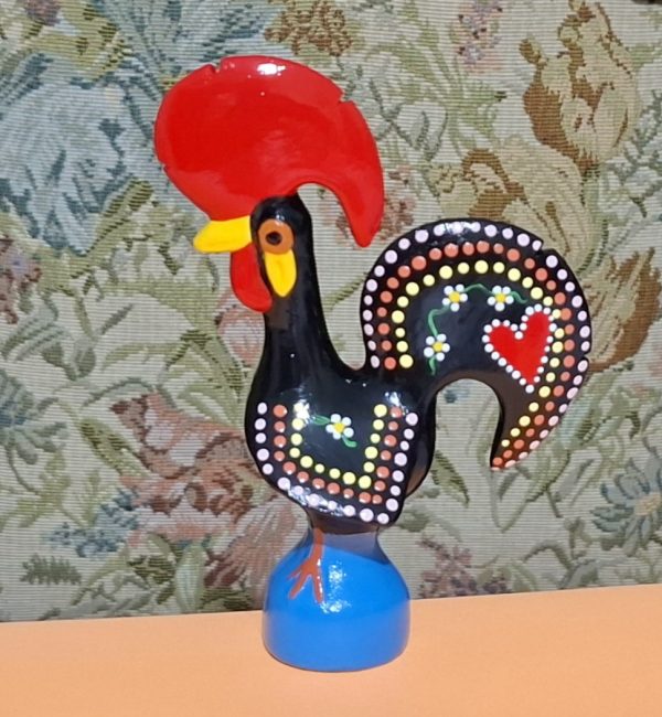 Galo de Barcelos com 12 cms.