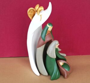 presépio estilizado 4 peças